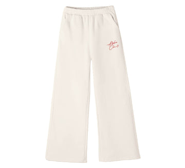 With Love Embroidered Sorority Flare Sweats