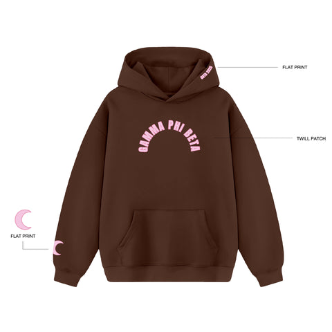 PO 13430| University of Alabama| Gamma Phi Beta| NO DRAWSTRING HOODIE