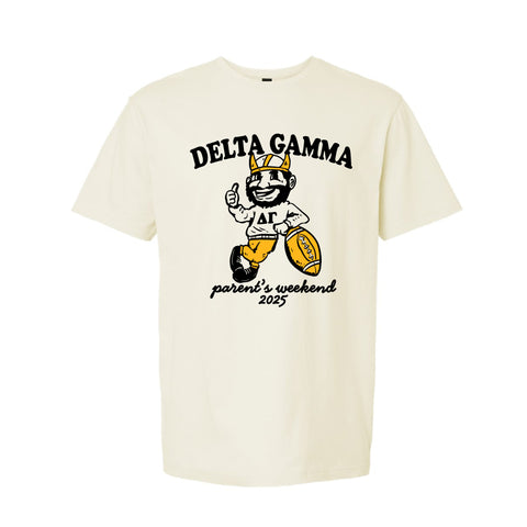 PO 12941| University of Idaho| Delta Gamma | Off White Tshirt