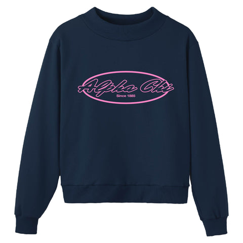 Afterglow Sorority Mock Neck