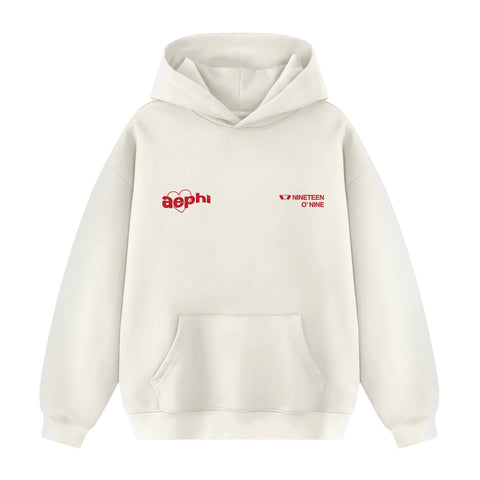 Lover Girl Cream Sorority Hoodie