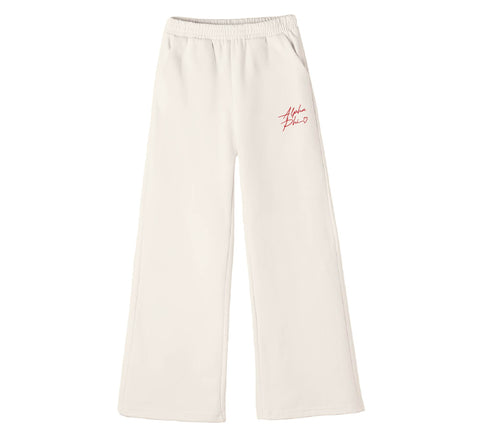 With Love Embroidered Sorority Flare Sweats