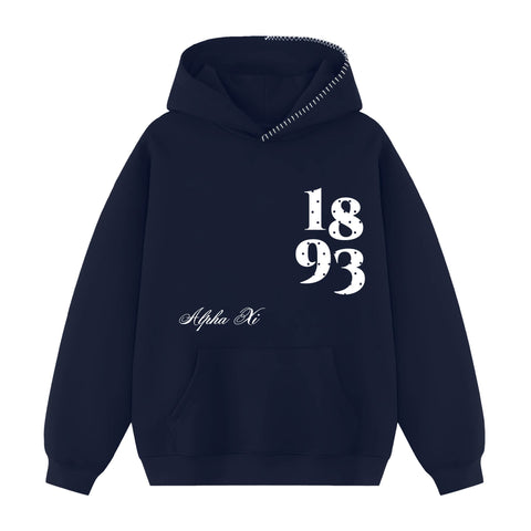 Table for Two Hood Stitch Sorority Hoodie