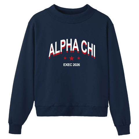 Top Tier Exec Sorority Mock Neck