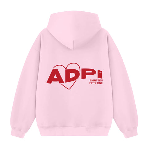Lover Girl Pink Sorority Hoodie