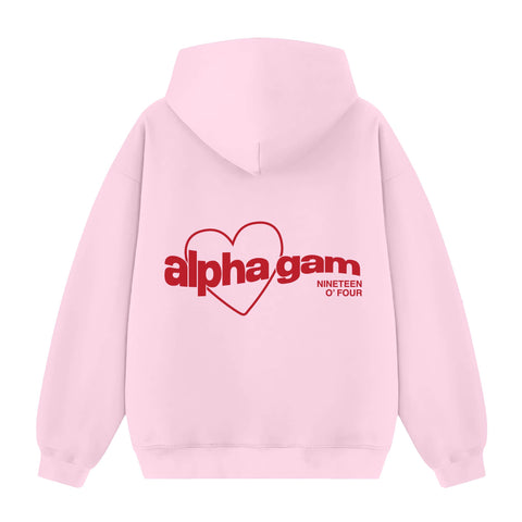 Lover Girl Pink Sorority Hoodie