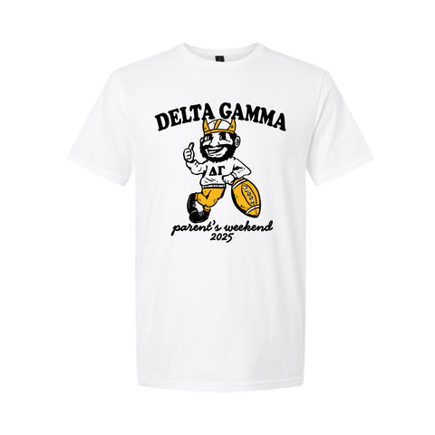 PO 12941| University of Idaho| Delta Gamma | White Tshirt