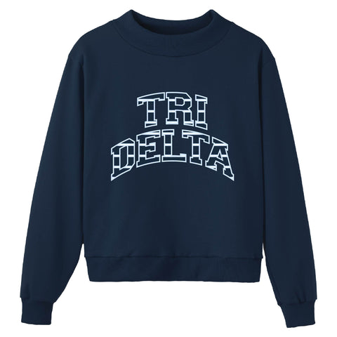 Speed Run Sorority Mock Neck