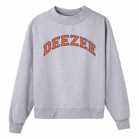 Blue and Orange Campus Colors Sorority Mock Neck