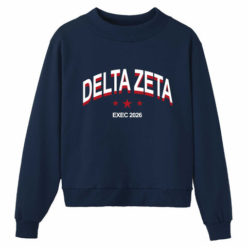 Top Tier Exec Sorority Mock Neck