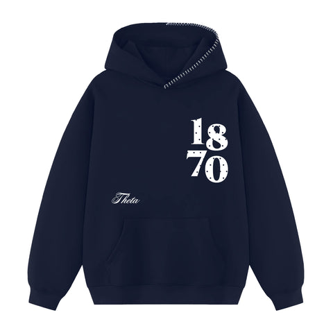 Table for Two Hood Stitch Sorority Hoodie