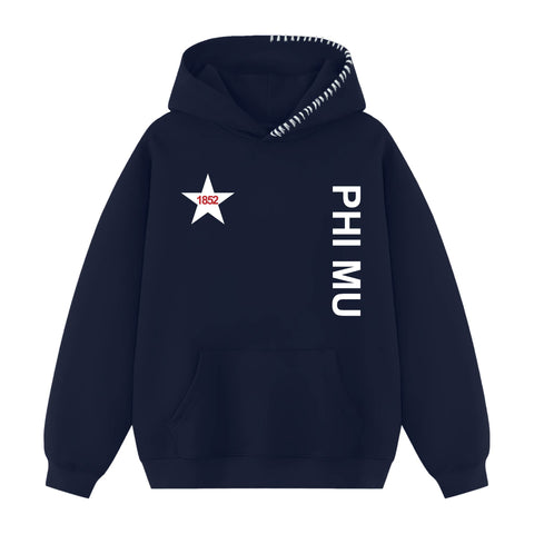 Rally Star Hood Stitch Sorority Hoodie