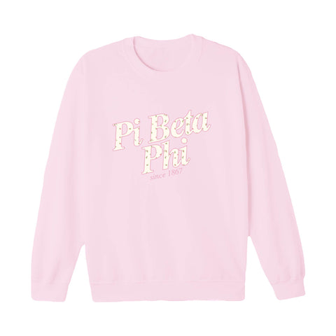 Petit Florals Sorority Crewneck