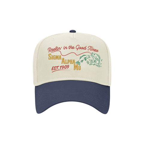 Reel Good Embroidered Fraternity Hat