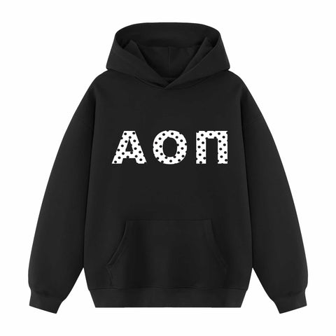 Spot On Printed Sorority Hoodie