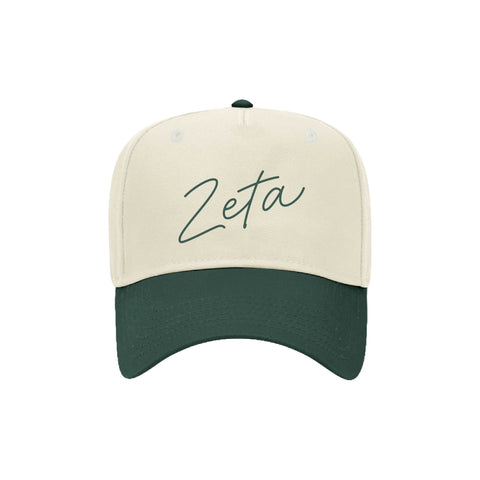 Hand Written Embroidered Sorority Hat