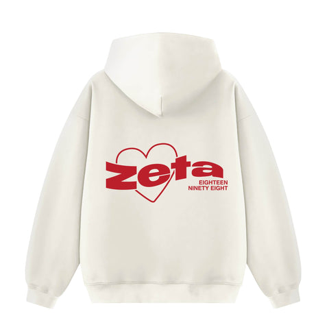 Lover Girl Cream Sorority Hoodie