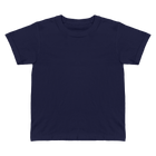 Balboa Tee, semi-cropped relaxed-fit baby tee in Midnight Chic color